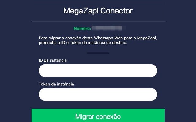 Chrome ウェブストアの MegaZapi Connector を OffiDocs Chromium online で実行