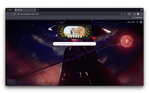 Megumin from KonoSuba  from Chrome web store to be run with OffiDocs Chromium online