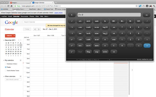 Калькулятор Melanto з веб-магазину Chrome, який можна запускати з OffiDocs Chromium онлайн