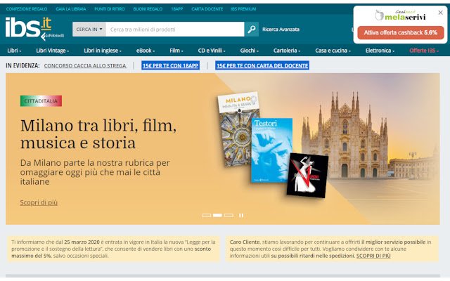 melascrivi.com dal negozio web Chrome da gestire con OffiDocs Chromium online