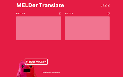 Melder Translator  from Chrome web store to be run with OffiDocs Chromium online