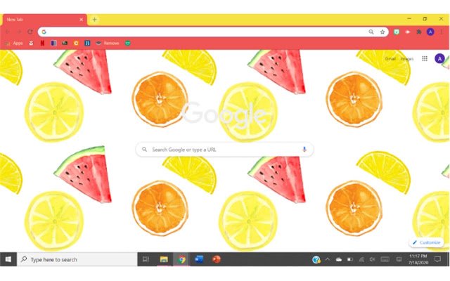 Meloenen uit de Chrome-webwinkel voor gebruik met OffiDocs Chromium online