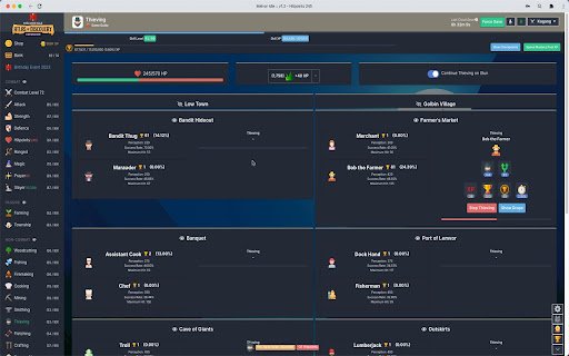 Melvor Idle 1.2 Auto eater  from Chrome web store to be run with OffiDocs Chromium online