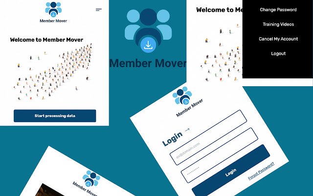 Member Mover  from Chrome web store to be run with OffiDocs Chromium online