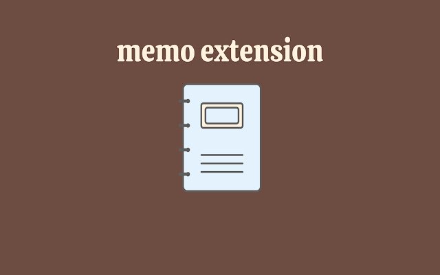 memo extension  from Chrome web store to be run with OffiDocs Chromium online