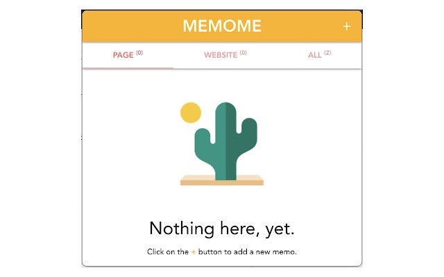 MemoMe mula sa Chrome web store na tatakbo sa OffiDocs Chromium online