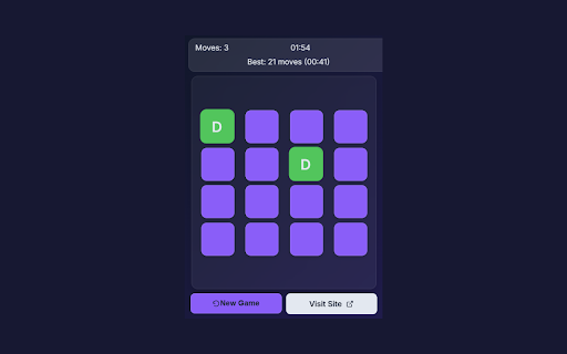 MemoryFlex: Brain Training Game  from Chrome web store to be run with OffiDocs Chromium online