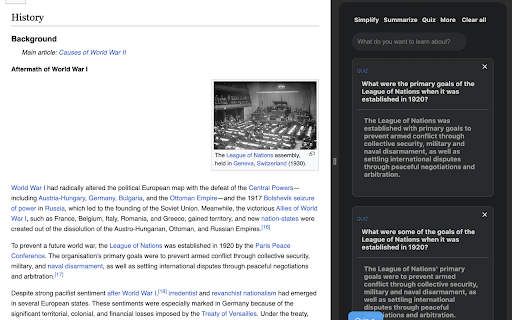 MemoryWeb  from Chrome web store to be run with OffiDocs Chromium online