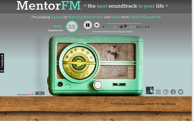 Mentor.FM  from Chrome web store to be run with OffiDocs Chromium online