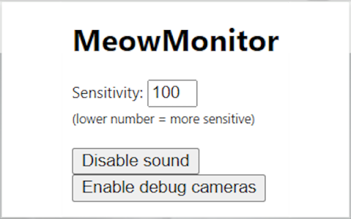 MeowMonitor  from Chrome web store to be run with OffiDocs Chromium online