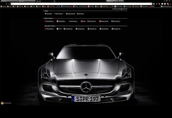 Mercedes SLS AMG Theme (1280x1024) מחנות האינטרנט של Chrome להפעלה עם OffiDocs Chromium מקוון