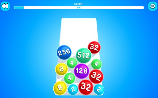 Merge 2048 Balls  from Chrome web store to be run with OffiDocs Chromium online