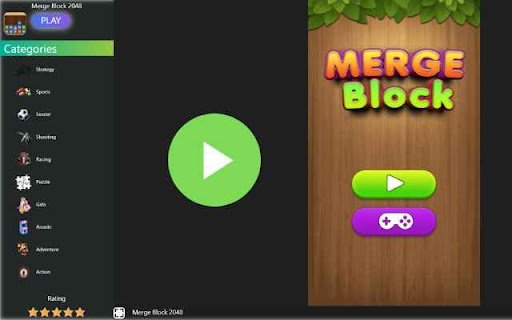 Merge Block 2048 Online  from Chrome web store to be run with OffiDocs Chromium online