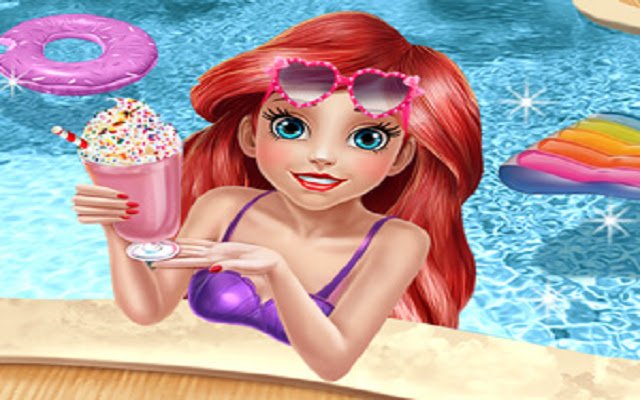 Mermaid Princess Pool Time  from Chrome web store to be run with OffiDocs Chromium online