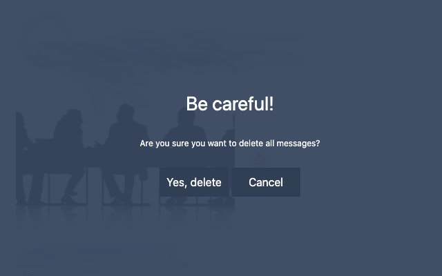 Messenger Cleaner  from Chrome web store to be run with OffiDocs Chromium online