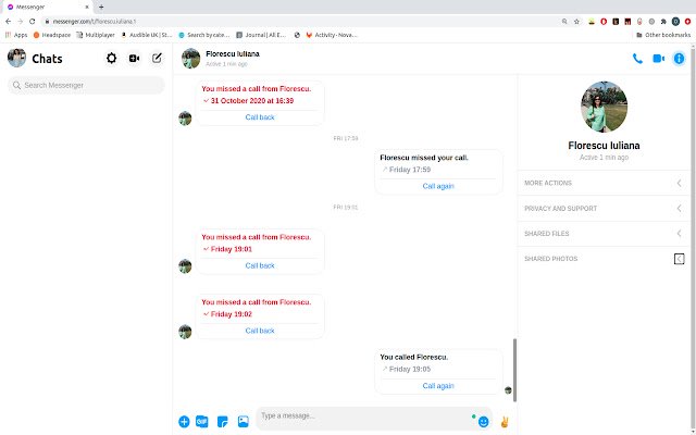 Modalità focus di Messenger dal Chrome Web Store da eseguire con OffiDocs Chromium online