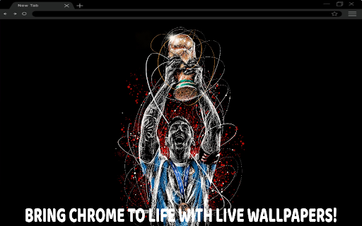 Messi Trophy Joy Live Wallpaper  from Chrome web store to be run with OffiDocs Chromium online
