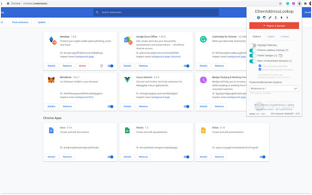 OffiDocs Chromium 온라인으로 실행되는 Chrome 웹 스토어의 MetaBay