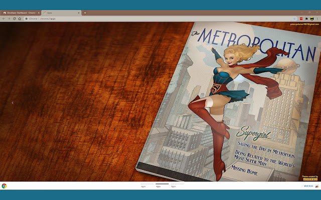 Chrome ウェブストアの Metropolit Supergirl 1920x1080 を OffiDocs Chromium online で実行