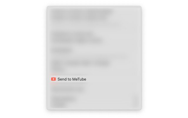 MeTube Downloader  from Chrome web store to be run with OffiDocs Chromium online
