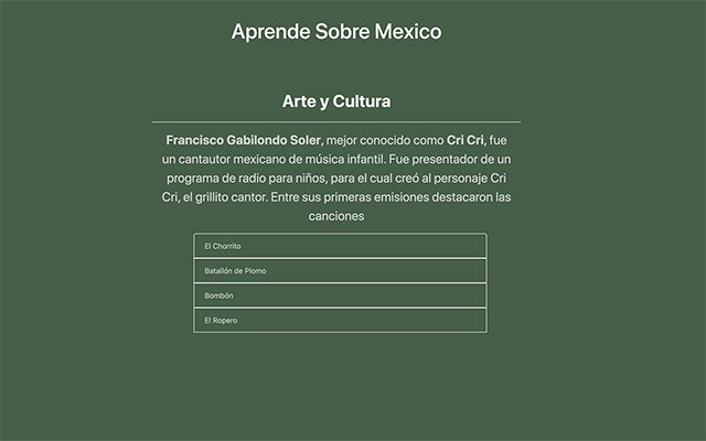 Mexico Facts  from Chrome web store to be run with OffiDocs Chromium online