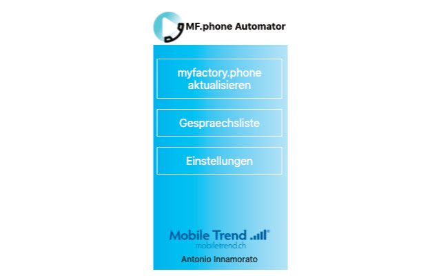 Automator MF.phone dal Chrome Web Store da eseguire con OffiDocs Chromium online