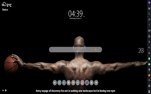 Michael Jordan MeaVana  from Chrome web store to be run with OffiDocs Chromium online