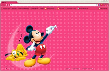Mickey and Pluto  from Chrome web store to be run with OffiDocs Chromium online
