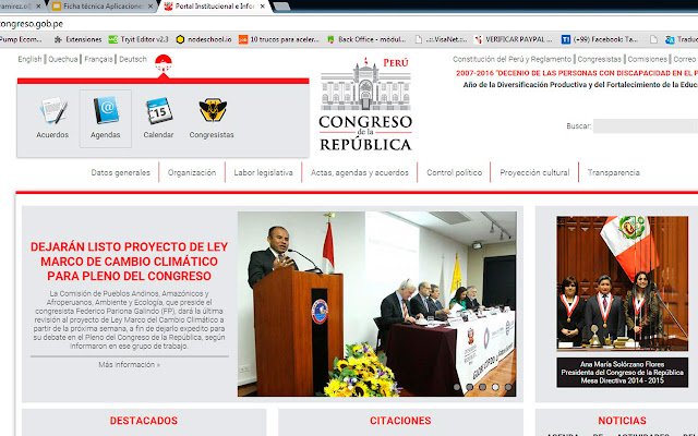 Mi congreso HS  from Chrome web store to be run with OffiDocs Chromium online
