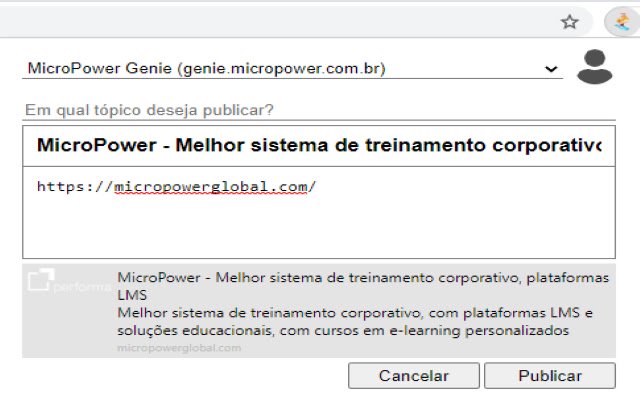 MicroPower Genie dal negozio web di Chrome può essere eseguito con OffiDocs Chromium online