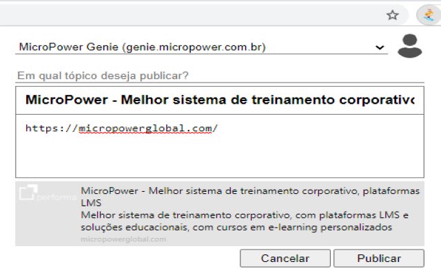 ক্রোম ওয়েব স্টোর থেকে MicroPower Genie অনলাইনে OffiDocs Chromium এর সাথে চালানো হবে