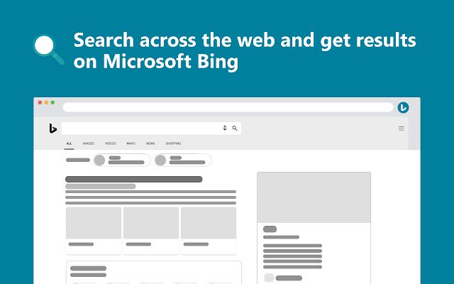 Microsoft Bing Quick Search  from Chrome web store to be run with OffiDocs Chromium online
