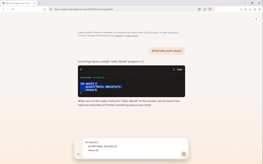 Microsoft Copilot code copy fix  from Chrome web store to be run with OffiDocs Chromium online Microsoft Copilot code copy fix  from Chrome web store to be run with OffiDocs Chromium online