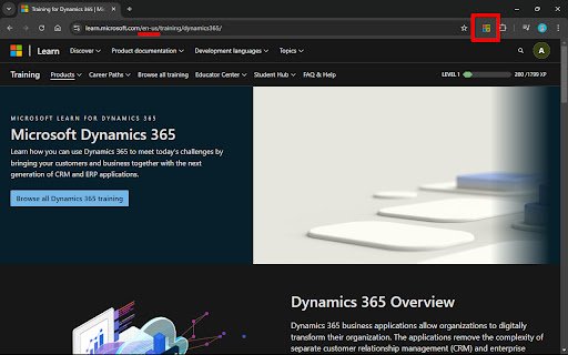 Microsoft Docs Locale Switcher  from Chrome web store to be run with OffiDocs Chromium online
