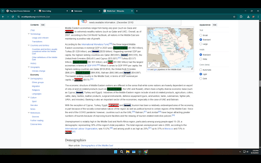 Middle East Flag Highlighter  from Chrome web store to be run with OffiDocs Chromium online
