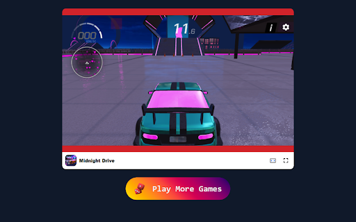 Midnight Drive Game Race Through Neon Nights and Chase High Scores!  from Chrome web store to be run with OffiDocs Chromium online
