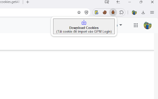 Migrate Cookies To GPM Login  from Chrome web store to be run with OffiDocs Chromium online