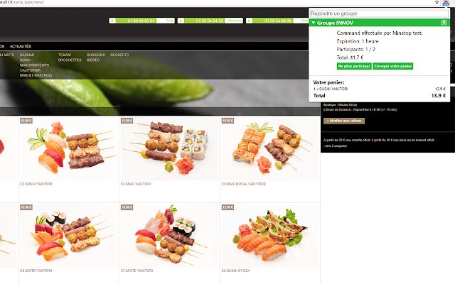 MinaTop de Chrome web store se ejecutará con OffiDocs Chromium en línea