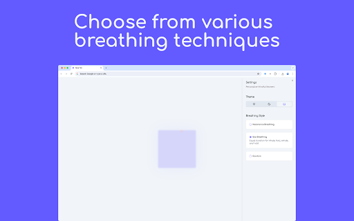 Mindful Moment  from Chrome web store to be run with OffiDocs Chromium online
