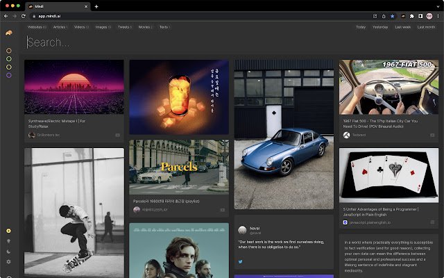 Mindi  from Chrome web store to be run with OffiDocs Chromium online