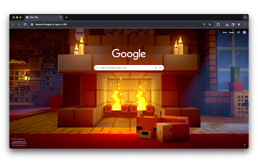 Minecraft Fireplace Live Wallpaper  from Chrome web store to be run with OffiDocs Chromium online