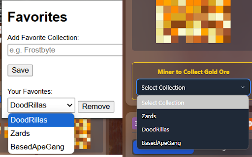 Mine helper  from Chrome web store to be run with OffiDocs Chromium online