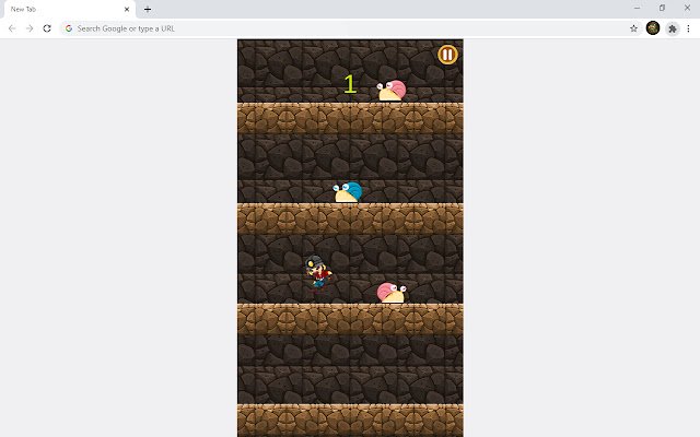 Miner Jumping Clicker Game dari toko web Chrome untuk dijalankan dengan Chromium OffiDocs online