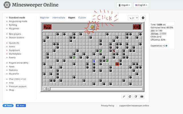 Mine Setter  from Chrome web store to be run with OffiDocs Chromium online