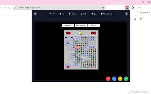 Minesweep Unblocked  from Chrome web store to be run with OffiDocs Chromium online