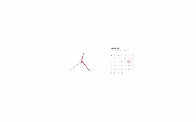 Minimal Calendar  from Chrome web store to be run with OffiDocs Chromium online