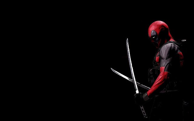 Minimal DeadpoolThemes  from Chrome web store to be run with OffiDocs Chromium online