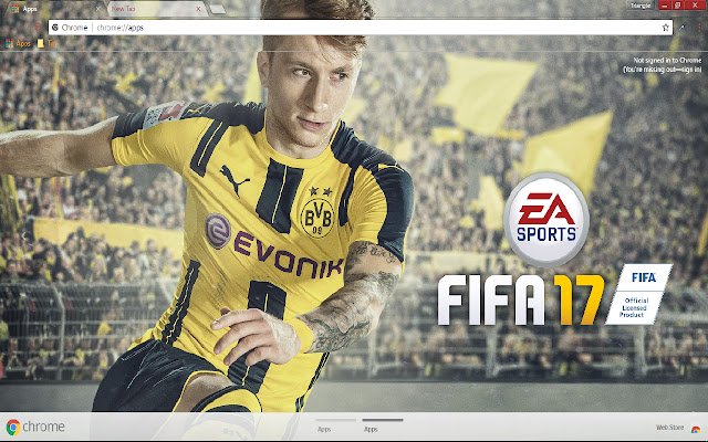 Minimal Fifa 1366*768  from Chrome web store to be run with OffiDocs Chromium online