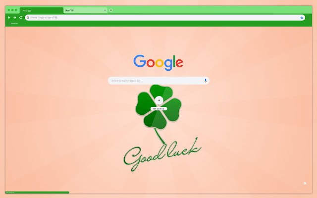Minimalism green flower  from Chrome web store to be run with OffiDocs Chromium online