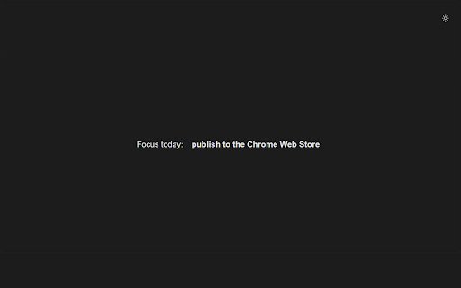 Minimalist Focus Tab  from Chrome web store to be run with OffiDocs Chromium online
